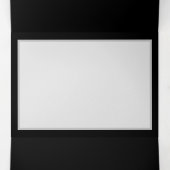 Angel Fire Heart met Wings Drieluik Programma (Binnenkant midden)