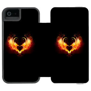 Angel Fire Heart met Wings