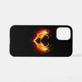 Angel Fire Heart met Wings iPhone Hoesje (Achterkant horizontaal)