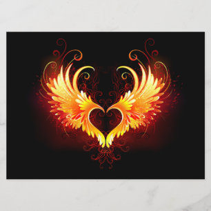 Angel Fire Heart met Wings Programma