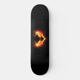 Angel Fire Heart met Wings Skateboard