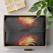 Angel Fire Heart met Wings Tissuepapier (Geschenk)