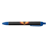 Angel Fire Heart met Wings Zwarte Inkt Pen (Bodem)