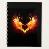 Angel Fire Heart with Wings (Devant)