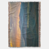 Angel Fire Sunset Gooi Deken (Voorkant Verticaal)