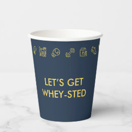 Angel Fitness Collab Papier Cups Papieren Bekers