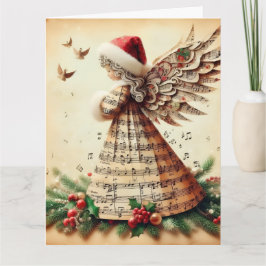 angel Folded Greeting Card Kaart