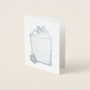 Angel Food Cake Strawberries Bakery Food Dessert Folie Kaarten