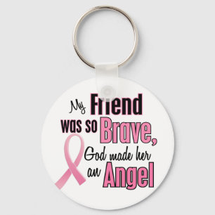Angel FRIEND Breast Cancer T-Shirts en Apparel Sleutelhanger