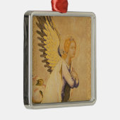 Angel Gabriel Metalen Ornament (Rechts)
