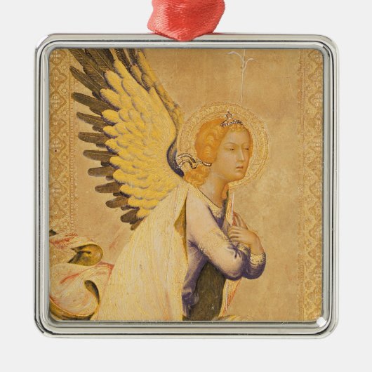 Angel Gabriel Metalen Ornament (Voorkant)