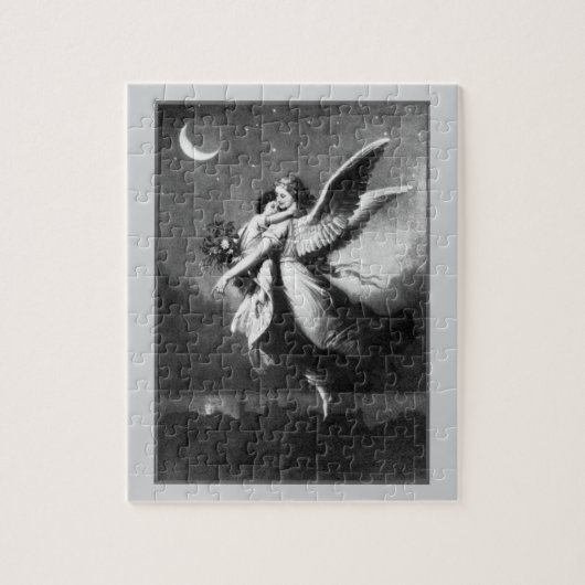 Angel Gardien De Nuit Jigsaw Puzzle (Vertical)