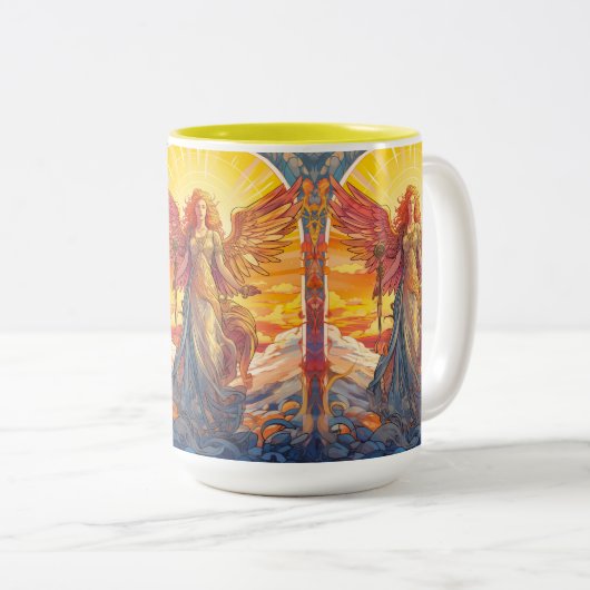 Angel Gardien GA-22 Mug (Devant droit)