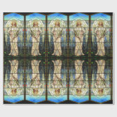 Angel-gekleurd glas cadeaupapier (Vlak)