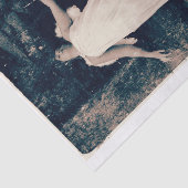 Angel Girl Old Style Grunge Texture Tissuepapier (Detail)