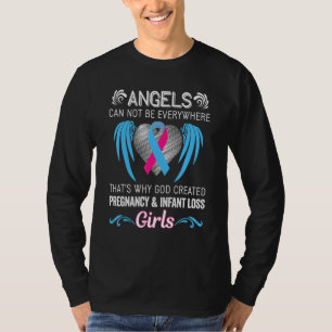 Angel Girl Pregnancy Baby Loss Awareness Support T-shirt