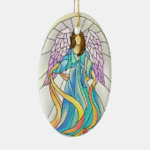 Angel Glas in lood Ornament (Rechts)