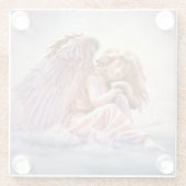Angel Glazen Onderzetter (Achterkant)