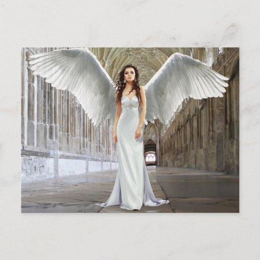 Angel Goddess Briefkaart (Voorkant)