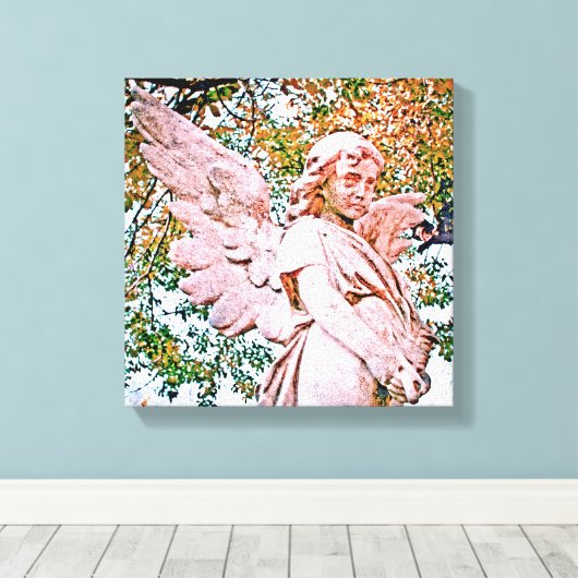 Angel Grace Canvas Afdruk (Insitu (Houten vloer))