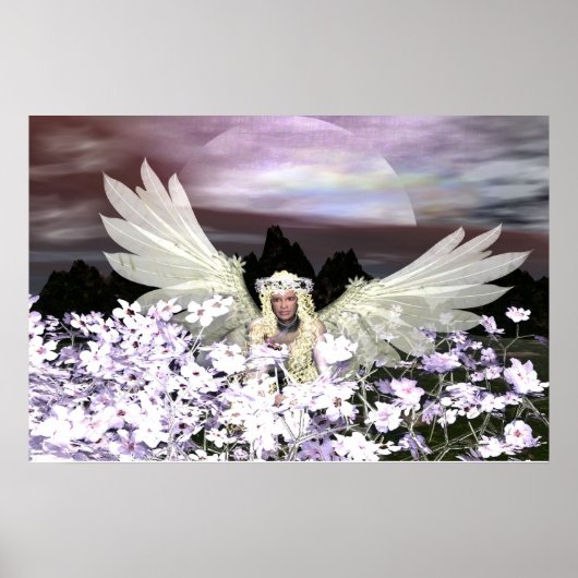 Angel Guardian Watch over mij Poster (Voorkant)
