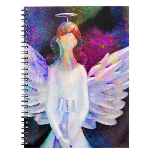 Angel Guardian Wings Tranquility Notitieboek (Voorkant)