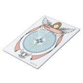 Angel Habit Tracker Custom Notitieblok (Schuin)