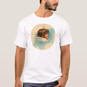 Angel Head in Circle T-shirt