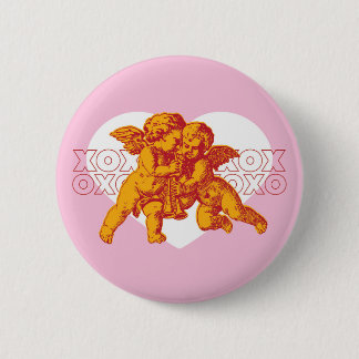 Angel Heart Button xoxo