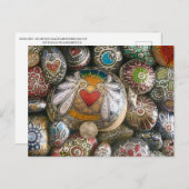 Angel Heart Rock & Silver Shell Post Kaart (Voorkant / Achterkant)