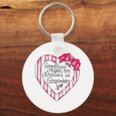 Angel Heart Scrapbooker Sleutelhanger (Voorkant)