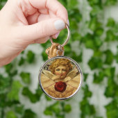 ANGEL HEART WAX SEAL PARCHCHMENT SLEUTELHANGER (Hand)