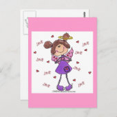 Angel Hearts Briefkaart (Voorkant / Achterkant)