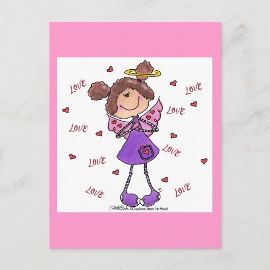 Angel Hearts Briefkaart (Voorkant)