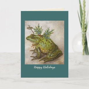 Angel Herb-kerstkaart Feestdagen Kaart