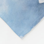 Angel Holding Bird Fleece Blanket (Hoek)