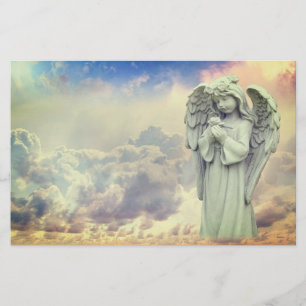 Angel Holding ventilator Briefpapier