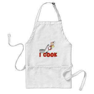 Angel I Cook T-shirts en Gifts Standaard Schort