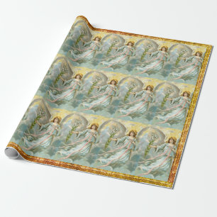 Angel in Blue Cadeaupapier