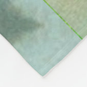 Angel in Blue Fleece Blanket Deken (Hoek)