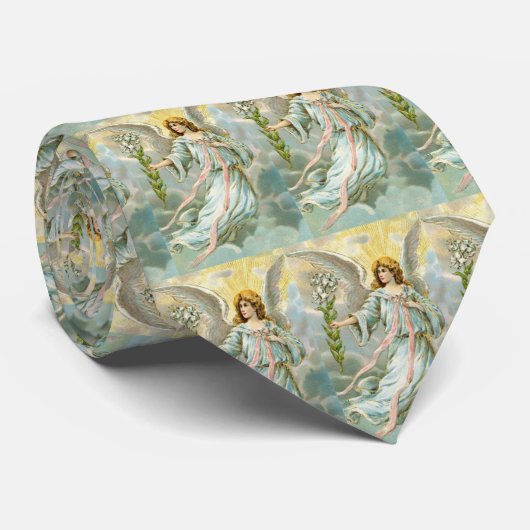 Angel in Blue Stropdas (Opgerold)