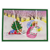 Angel in Bossen cadeautas (Achterkant)