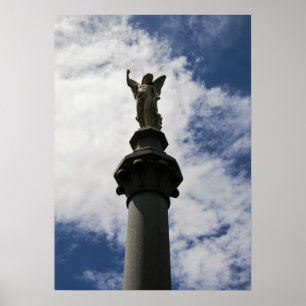 Angel in de wolken poster