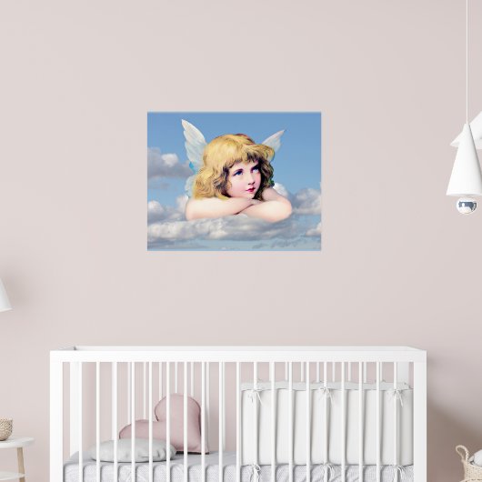 Angel in de wolken poster (Kinderkamer 2)