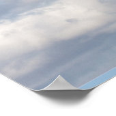 Angel in de wolken poster (Hoek)