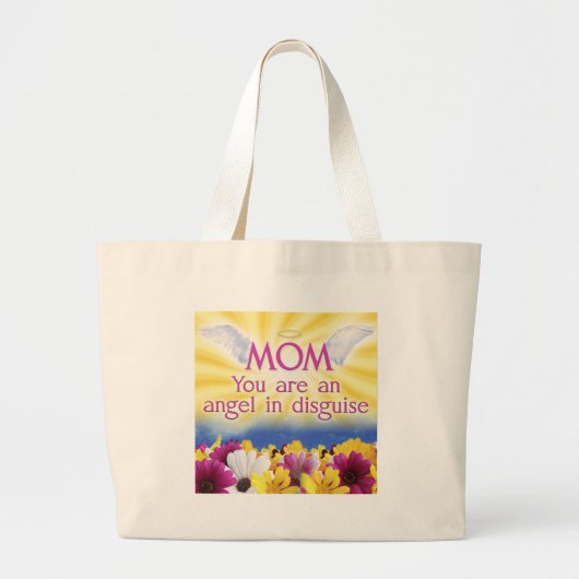 Angel in Disguise Grote Tote Bag (Voorkant)