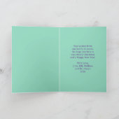 Angel in een kerstboom Kaart (Binnen)