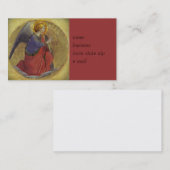 Angel in Gold Visitekaartje (Voorkant / Achterkant)
