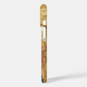 ANGEL IN GOUDE RODE EN BLAUWE MONOGRAM Case-Mate iPhone CASE (Achterkant / Links)