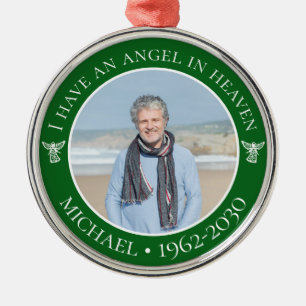 Angel in Heaven Memorial Metalen Ornament